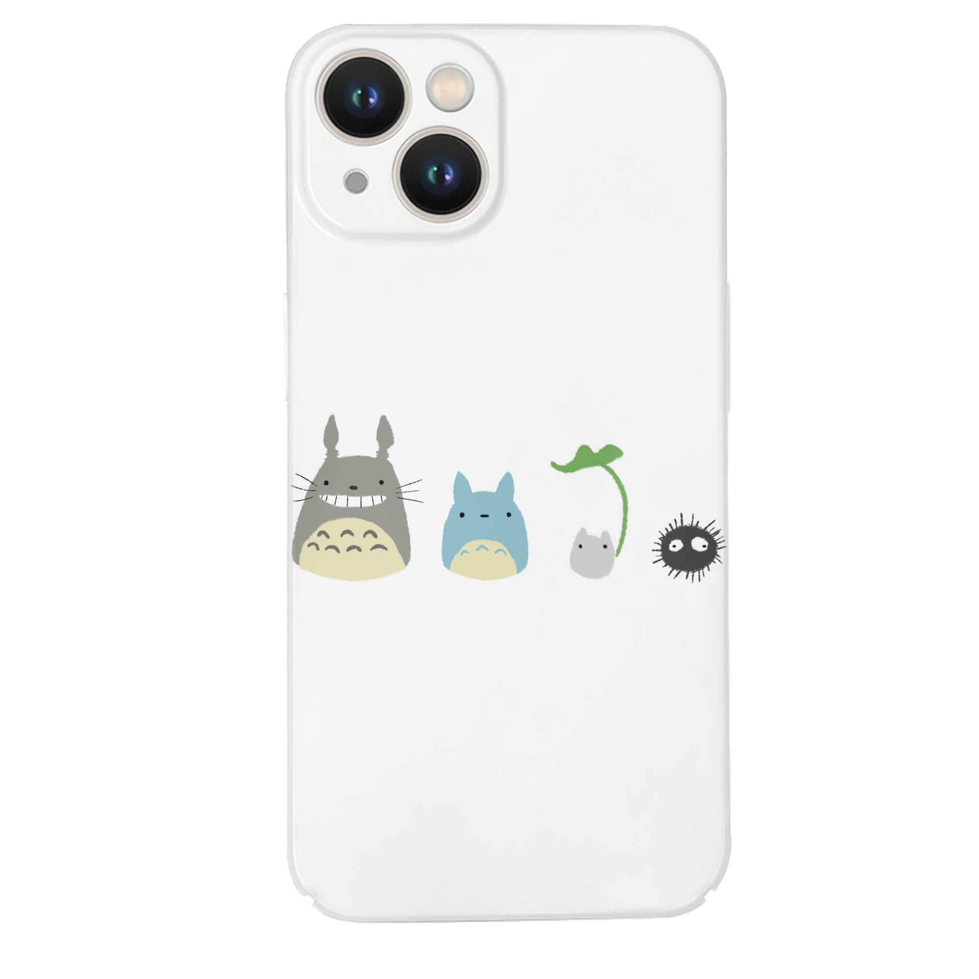 （画像用） となりのトトロ 草壁メイ 草壁サツキ My Neighbor Totoro Satsuki Kusakabe Mei Kusakabe 【iPhone 14シリーズ対応】ハードケース